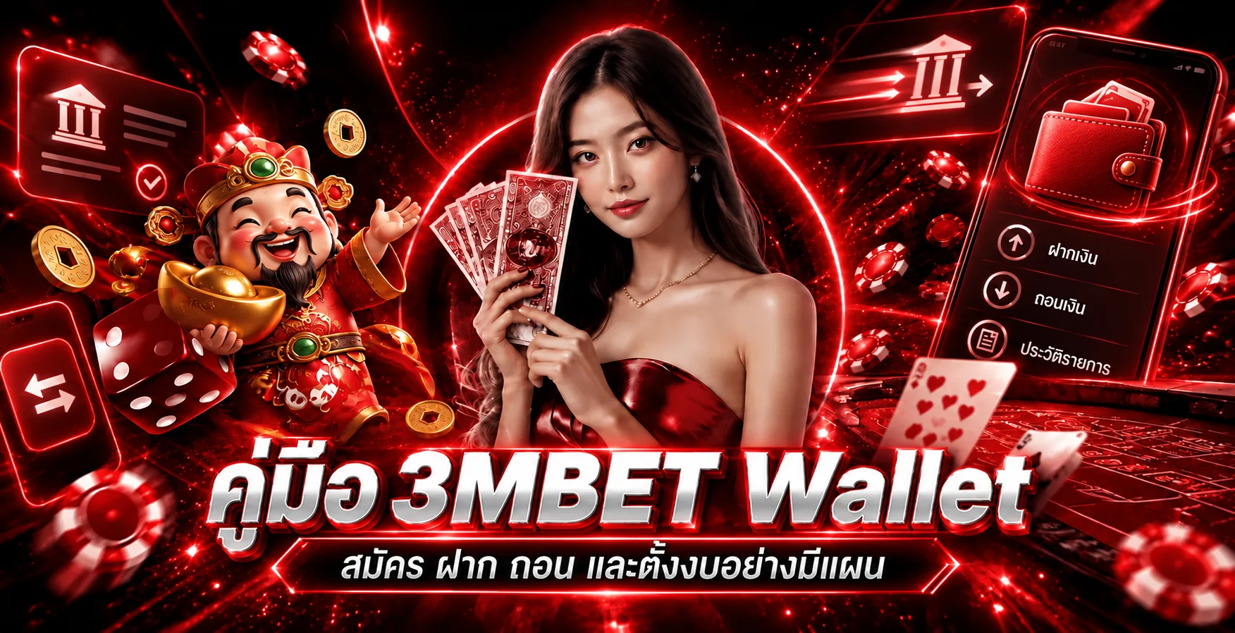 3MBET Auto Wallet | คู่มือฝากถอนอย่างปลอดภัย